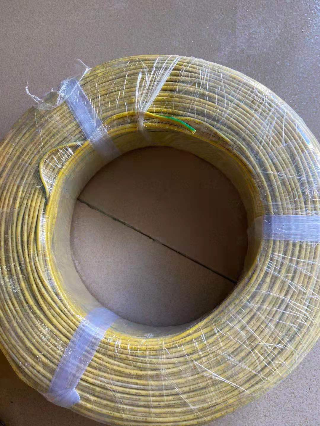 硅胶黄注绿软电线0....